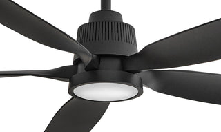 Hinkley Bodin 64" Led Smart Fan, Matte Black