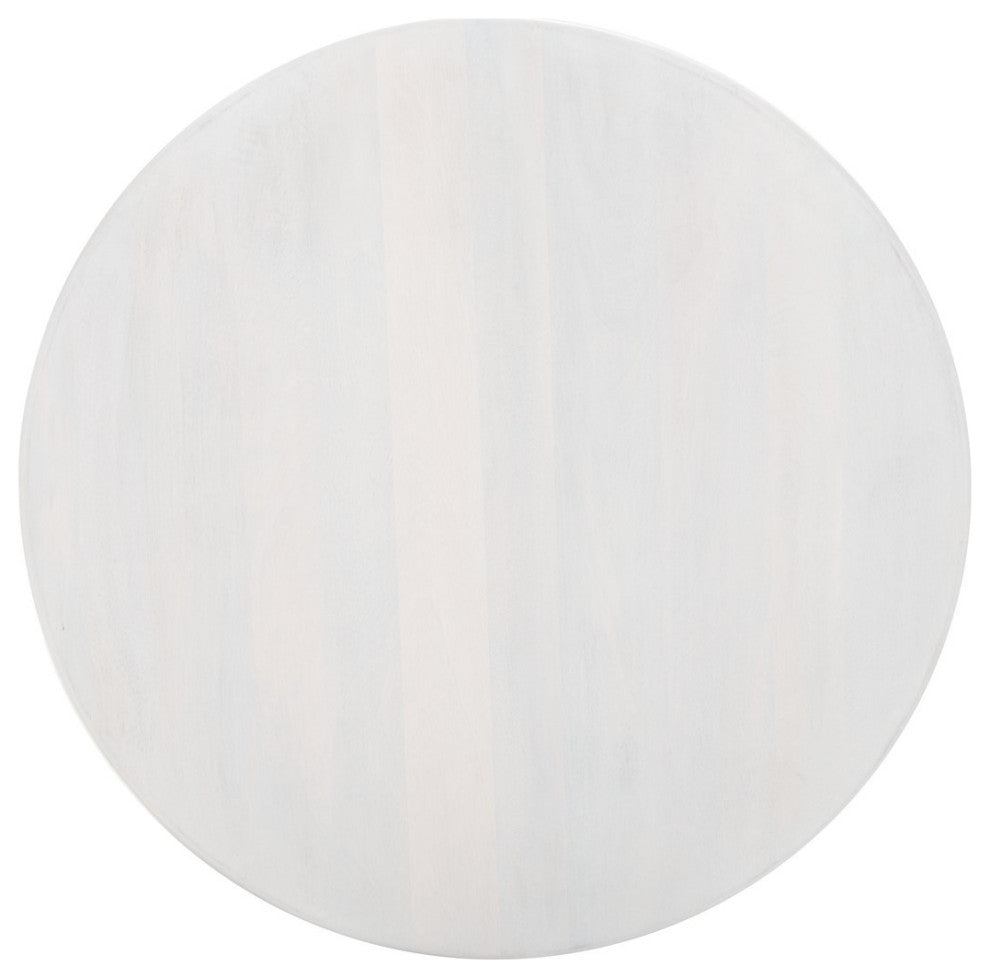 Safavieh Kyrith Round Coffee Table, White Washed