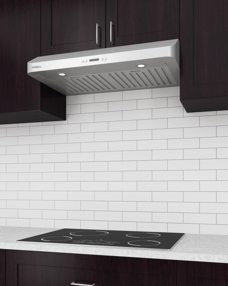Slim Chef 30" Under Cabinet Range Hood in Stainless Steel
