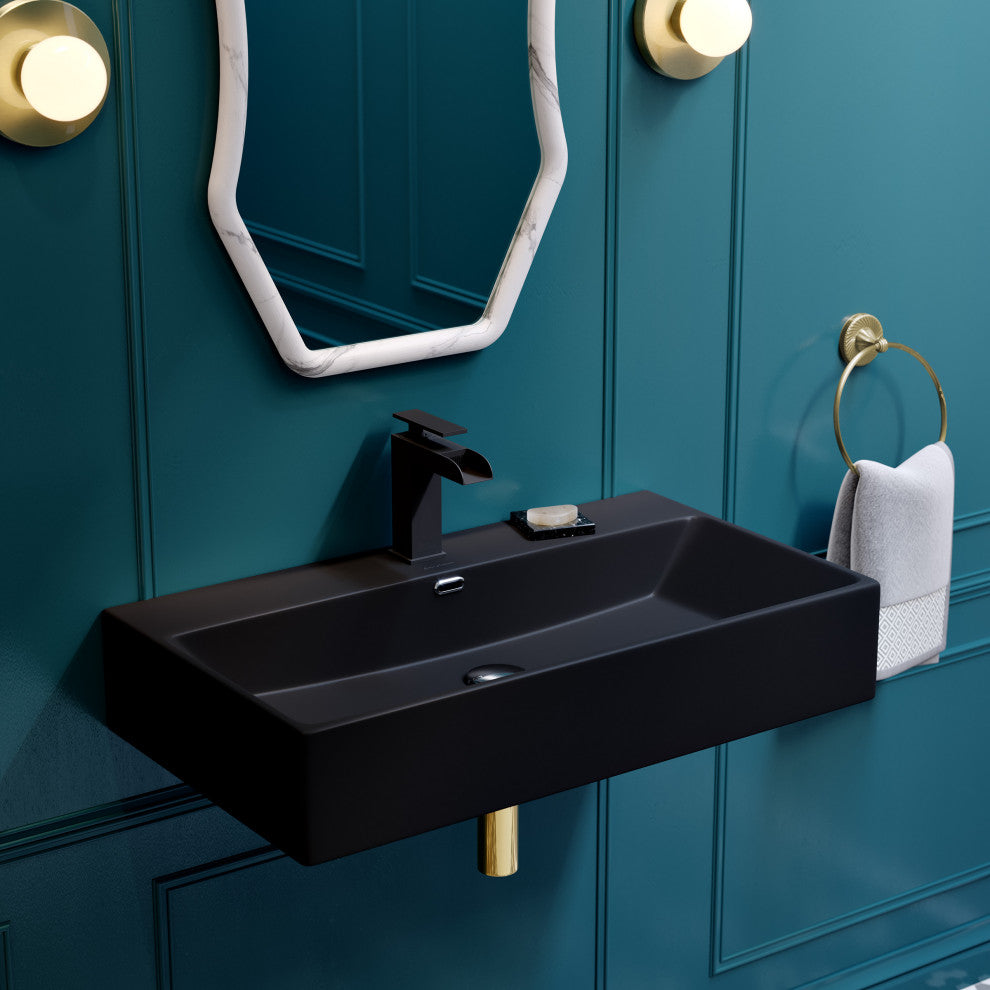 Claire 30" Rectangle Wall-Mount Bathroom Sink