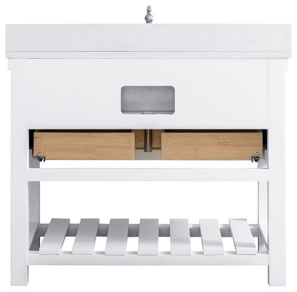 Wesley 42" Bathroom Vanity, White