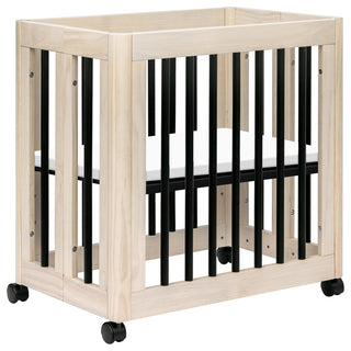 Yuzu 8-in-1 Convertible Crib With All-Stages Conversion Kits, Black