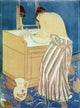 Mary Cassatt The Bath, 21"x28" Wall Decal
