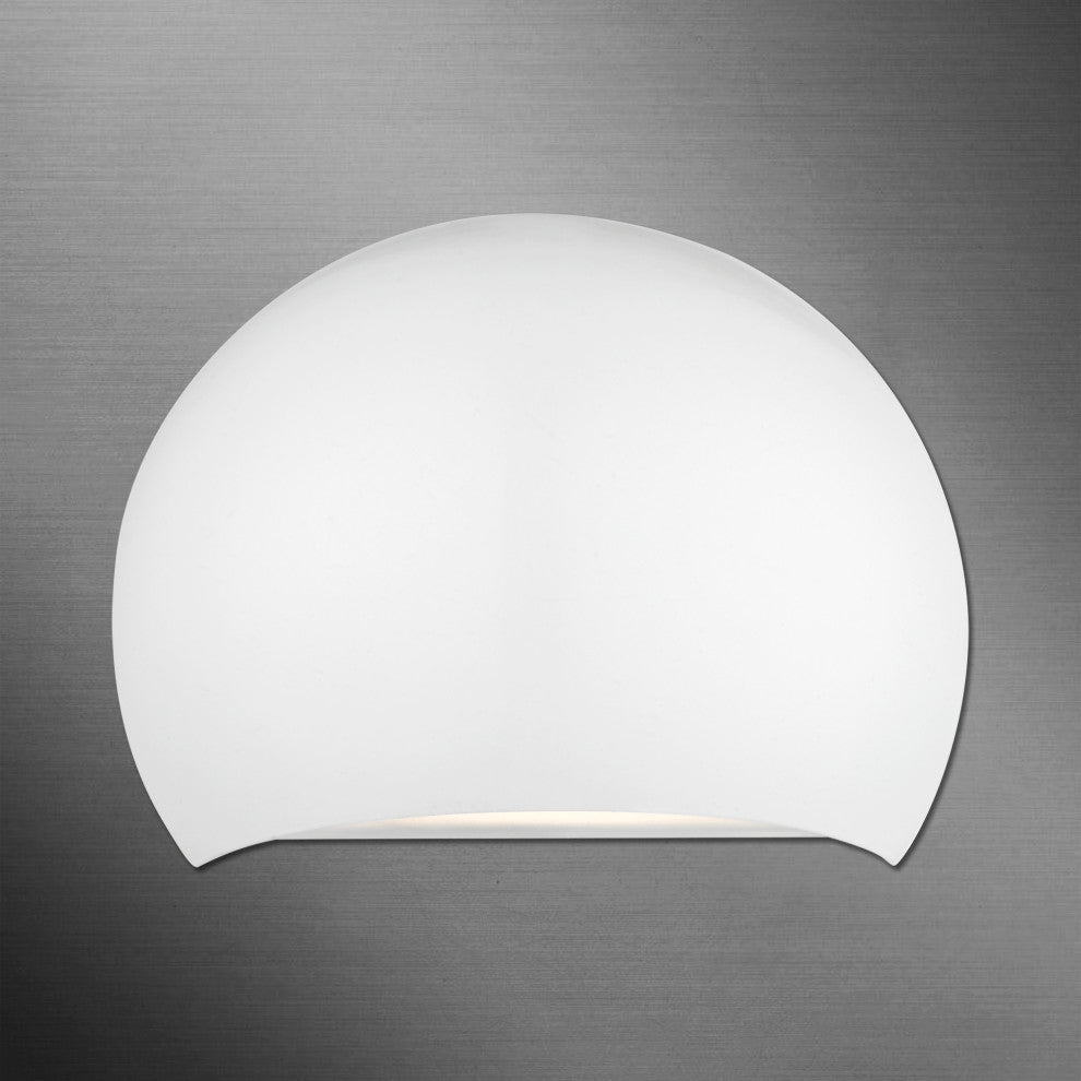 Livex Lighting 1 Shiny White Wall Sconce