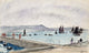 Henri Lebasque Two Boats at Saint Tropez Wrapped Canvas, 18"x27"