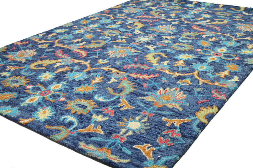 Bashian Danbury Area Rug, Navy, 8'6"x11'6"
