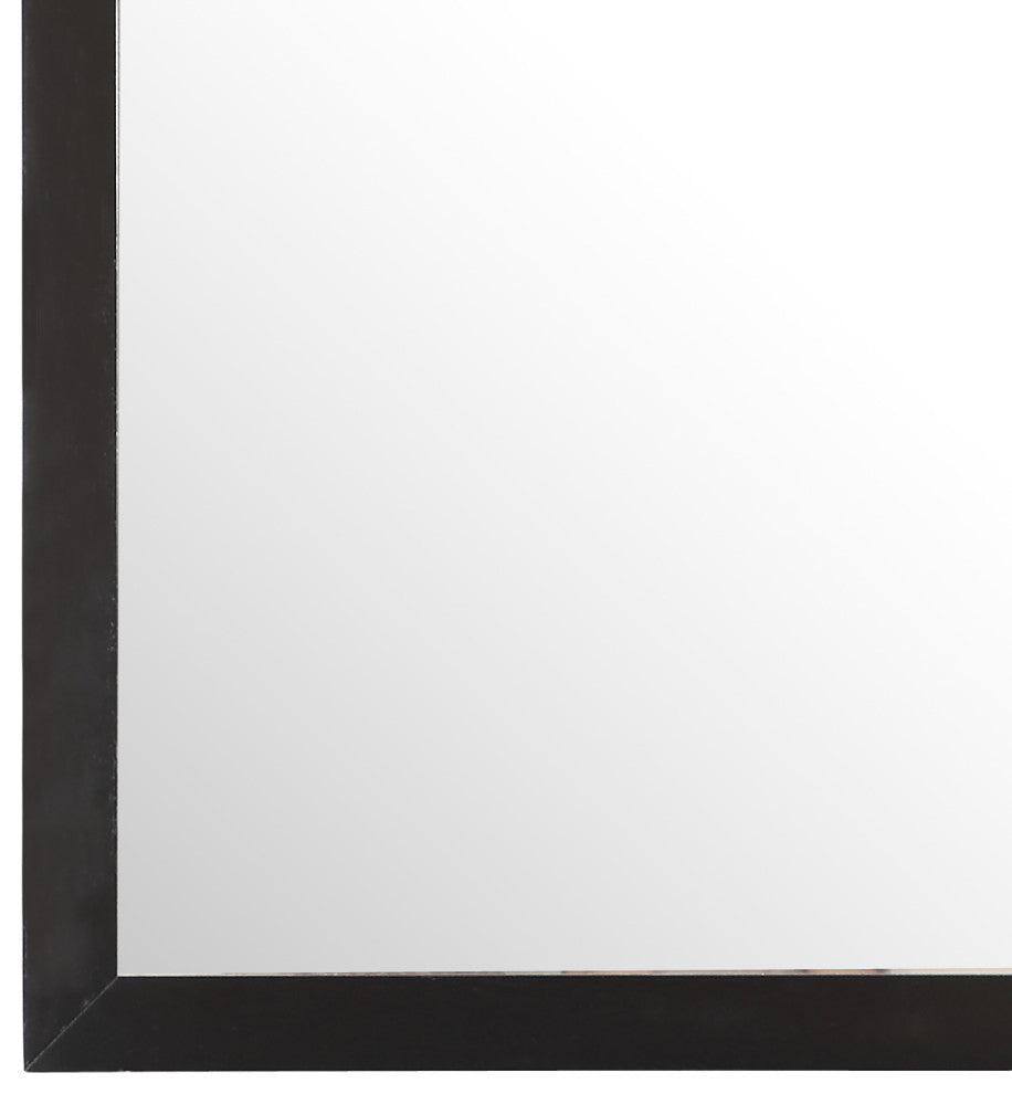 41 in. x 41 in. Classic Square Wood Framed Dresser Mirror