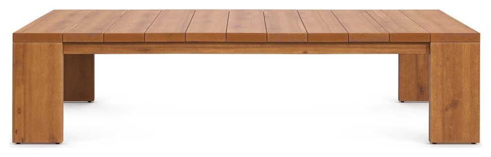 Brentwood Outdoor Patio Acacia Wood Coffee Table