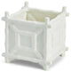 Two's Company Hampton Faux Bamboo Fretwork Cachepot