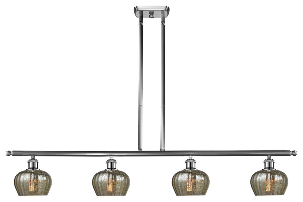 INNOVATIONS LIGHTING 516-4I-SN-G96 Fenton 3 Light Island Light
