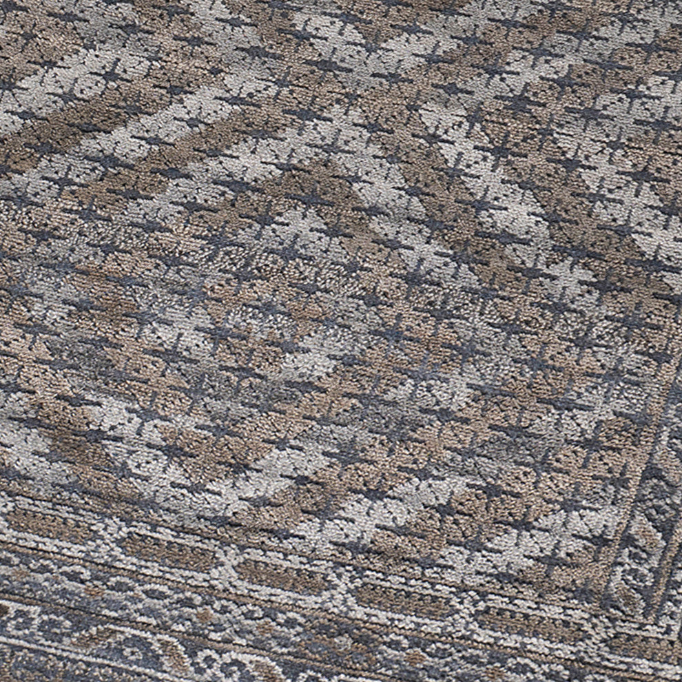 Winslow Area Rug, Dark Blue, 2' x 3', Geometric