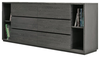 Nova Domus Jagger Modern Gray Bedroom Set, Eastern King