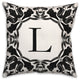 L Monogram 18x18 Indoor / Outdoor Pillow