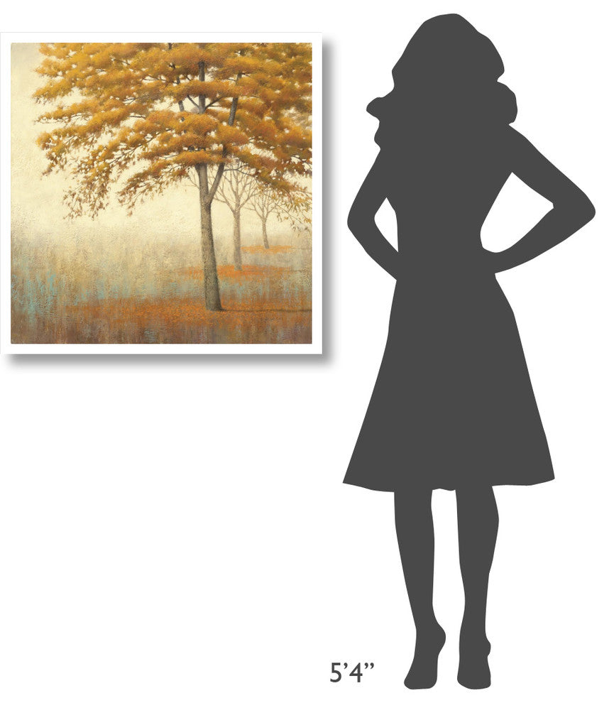 "Autumn Trees I" Digital Paper Print by James Wiens, 32"x32"