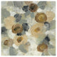 "Neutral Floral Beige III" Digital Paper Print by Silvia Vassileva, 42"x42"