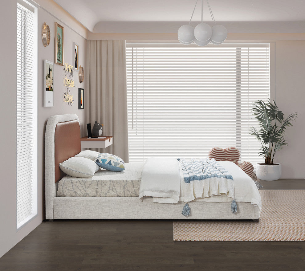 Blake Brown Bed, Queen