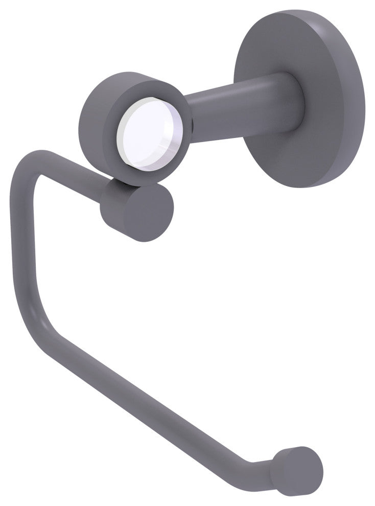 Clearview European Style Toilet Tissue Holder, Matte Gray