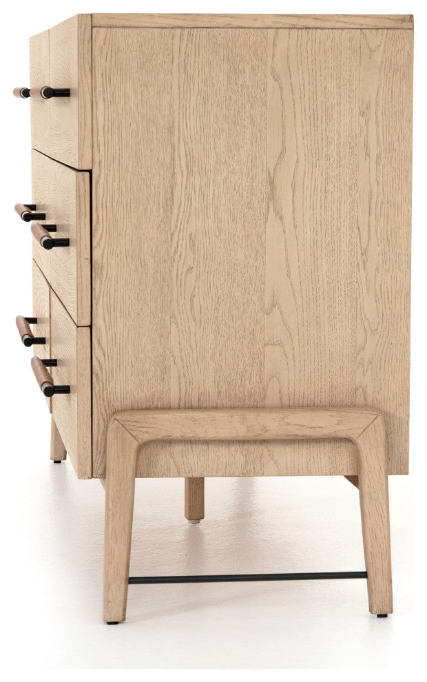 Rosedale 6 Drawer Dresser-Yucca Oak