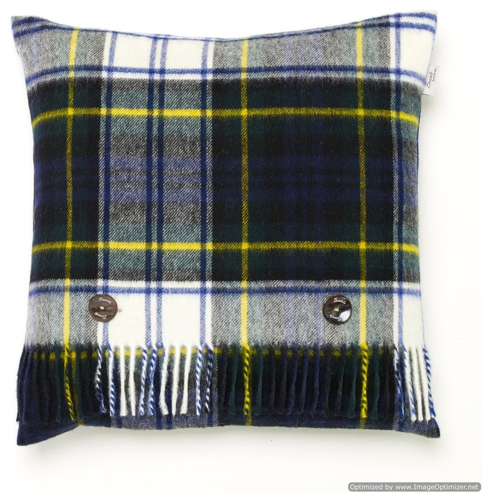 Merino Lambswool - Tartan - Pillow - Dress Gordon