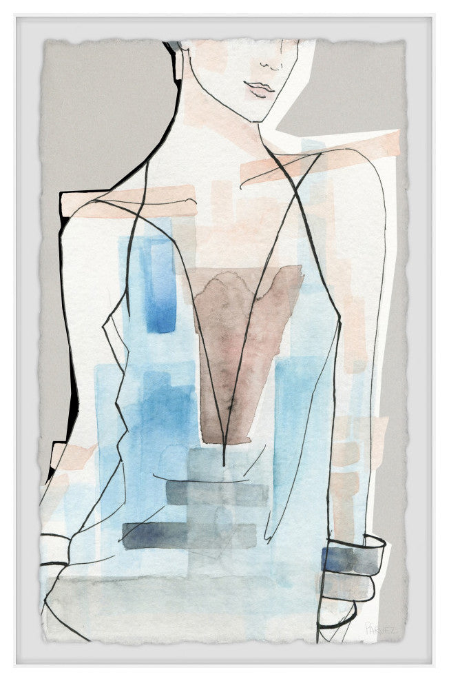 "Fashion Bangles" Framed Painting Print, 12x18