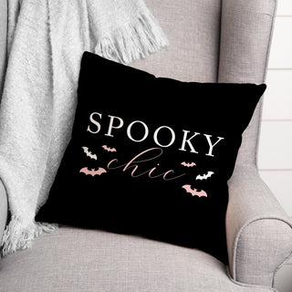 Spooky Chic 20x20 Throw Pillow