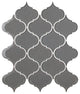 MSI SMOT-GLS-ARA8MM 11" x 13" Specialty Arabesque/Baroque Mosaic - Pebble