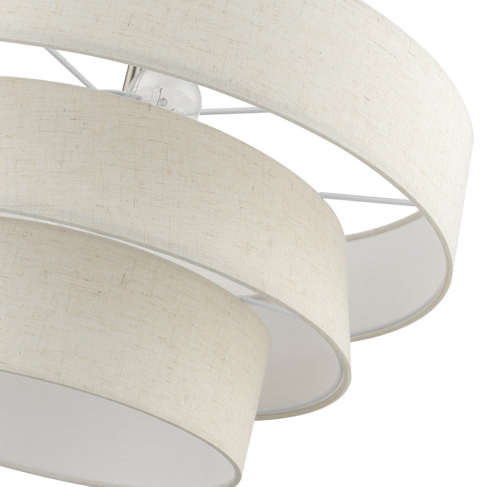 Chandler 4-Light Brushed Nickel Pendant Chandelier