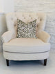 Mulberry Lasso Green Tones Luxury Throw Pillow, 16"x16"