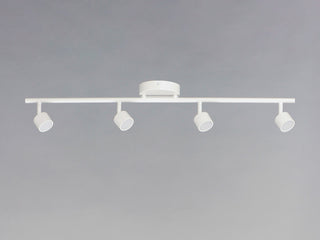 ET2 E52004 Taylor 4 Light 34"W LED Fixed Rail Ceiling Fixture - White