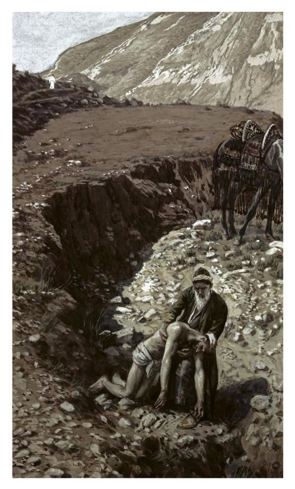 "Good Samaritan" Digital Paper Print by James Tissot, 28"x46"
