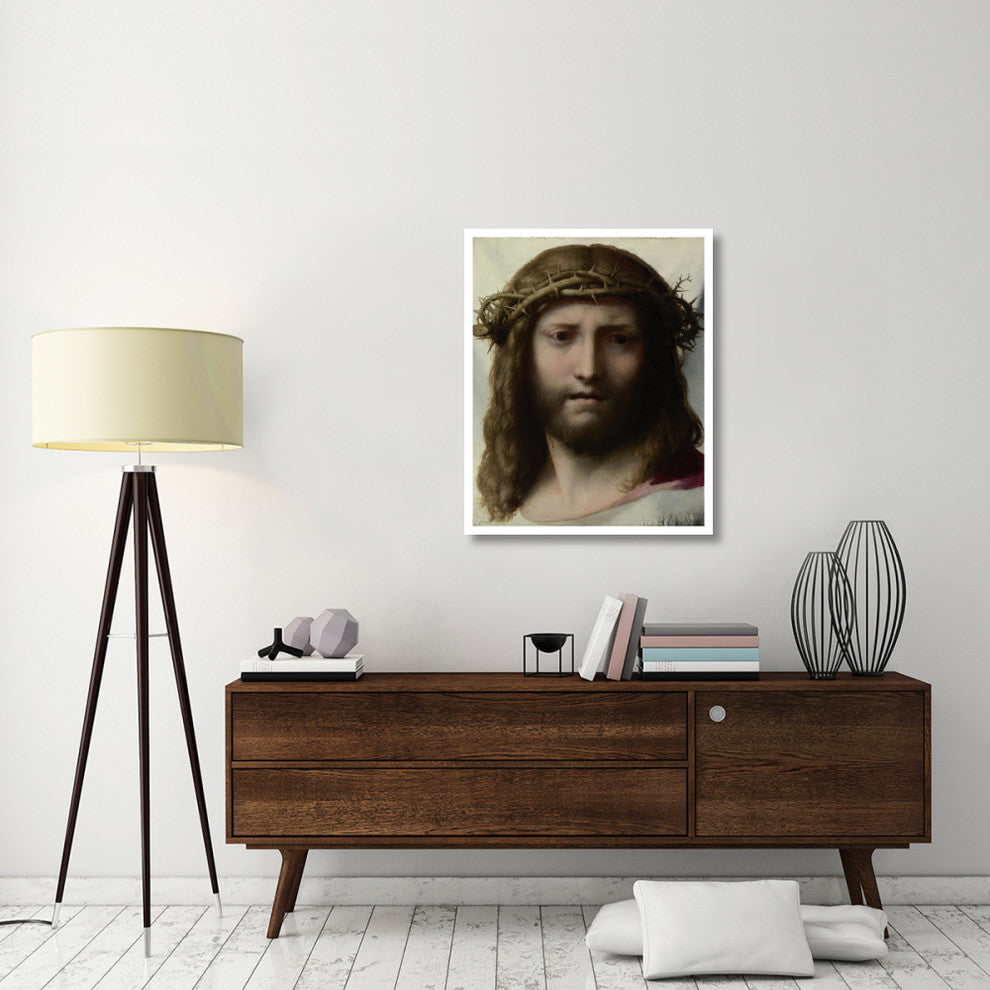 "Head of Christ" Digital Paper Print by Correggio (Antonio Allegri), 30"x37"