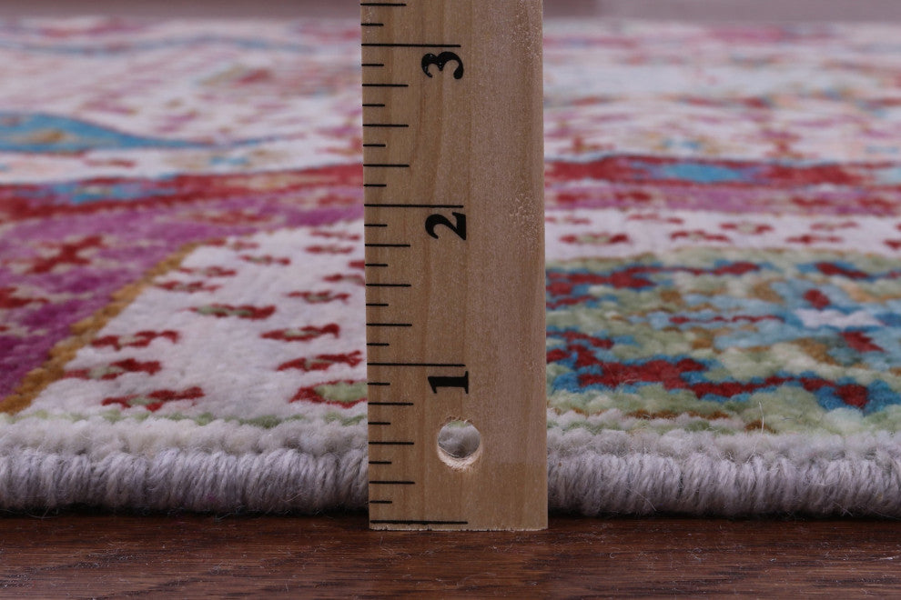 Mamluk Hand Knotted Wool Rug 5' 11" X 9' 2" - Q15869