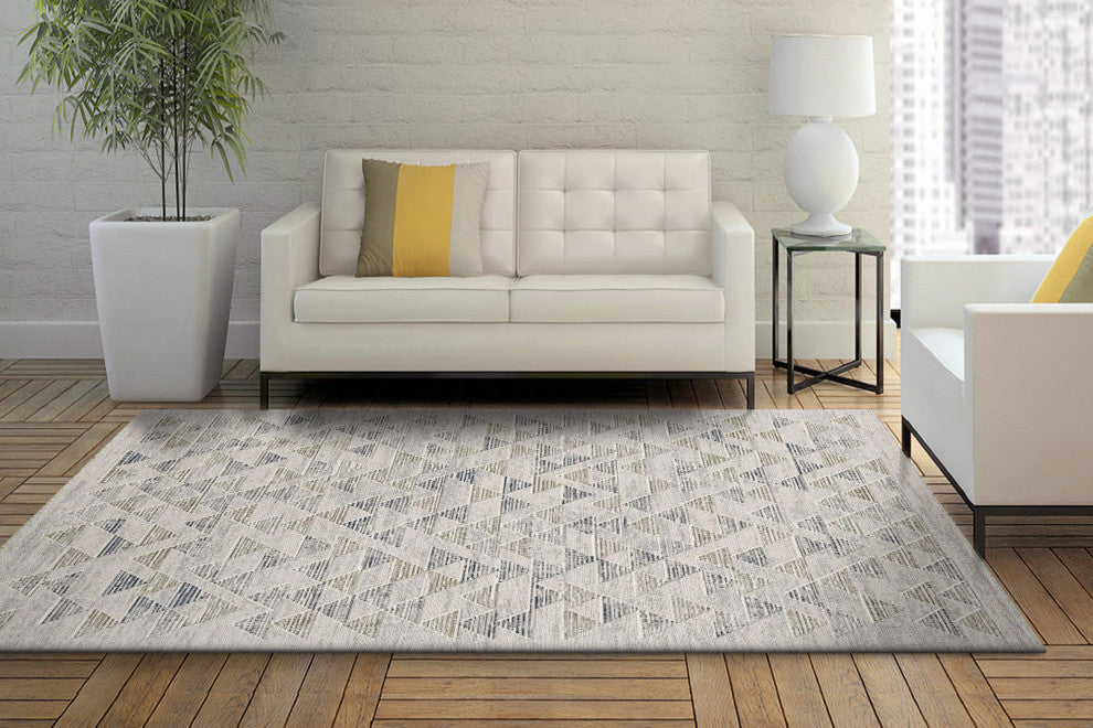 Dynamic Rugs Opulus Viscose & Polyester Machine-Made Area Rug 7.10X10.10