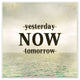 Now Inspirational Word Ocean Beach Design, 12"x12"