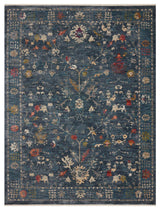 Giada GIA-06 Area Rug, Denim/Multi, 10'x14'