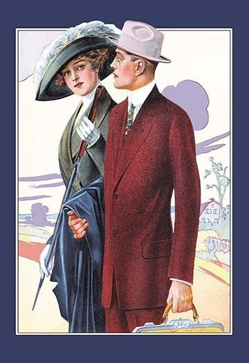 Dressing up to an Ideal - Gallery Wrapped Canvas Art 28" x 42"