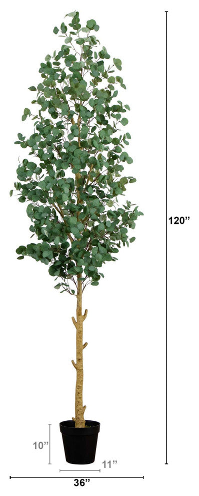 10ft. Artificial Eucalyptus Tree