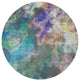 Impressionism Coast 16" Round Pebble Placemats, Set of 4