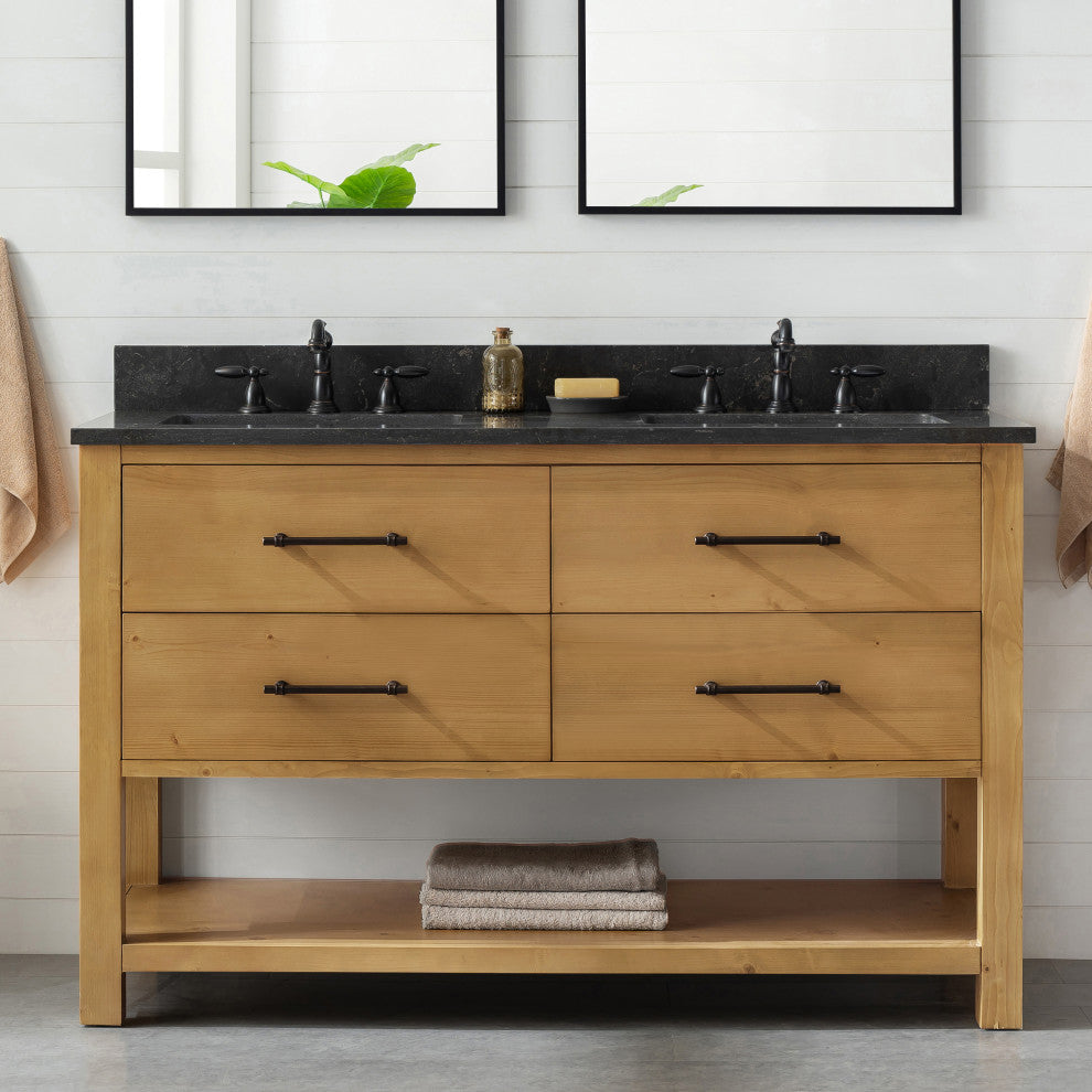 Windwood 54" Bathroom Vanity, Tan