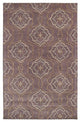 Kaleen Hand-Tufted Rosaic Wool Rug, Grape, 9''6"x13''