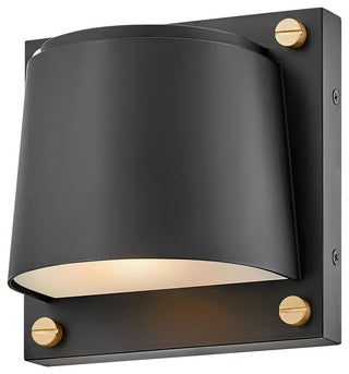 Hinkley Scout Extra Small Wall Mount Lantern, Black