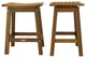 Counter Height Eucalyptus Stool, Set of 2