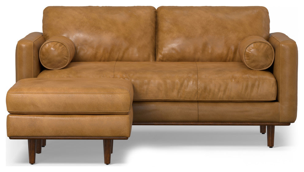 Morrison 72" Sofa and Ottoman Set, Sienna, 72"