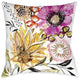Laural Home Sunray Bouquet 18" X 18" Indoor Decorative Pillow