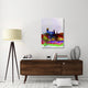 "Providence Watercolor Skyline" Fine Art Print