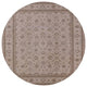 Ahgly Company Indoor Round Mid-Century Modern Area Rugs, 7' Round