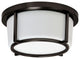 LED Flush Mount, Bronze Finish