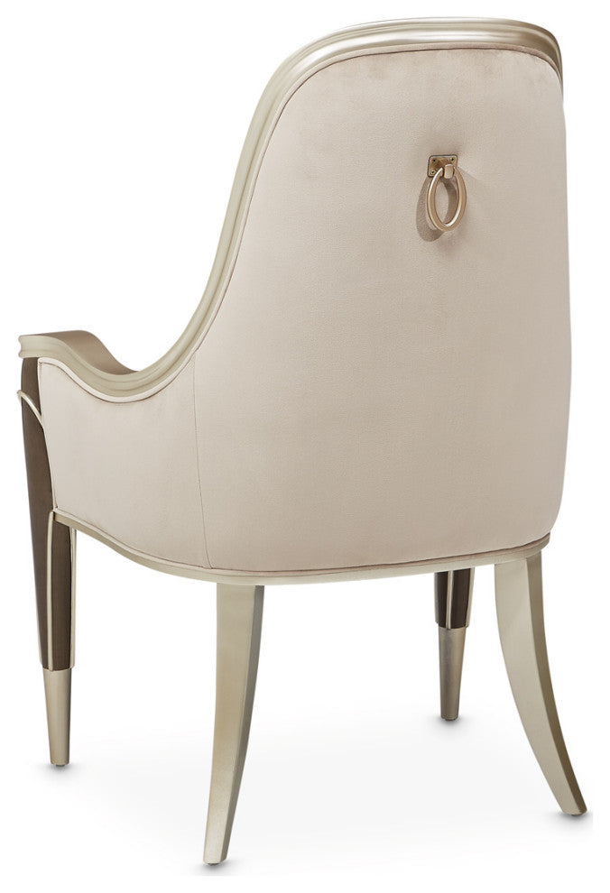 Villa Cherie Dining Arm Chair - Hazelnut