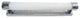 Oxygen Lighting Polished Chrome Horizon Fluorescent Vanity Light