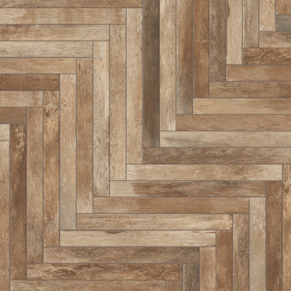 Sedona Charcoal Porcelain Floor and Wall Tile, Sunset